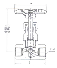 YZF4-3D J18内螺纹截止阀