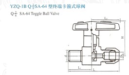 YZQ-1B终端卡箍式球阀